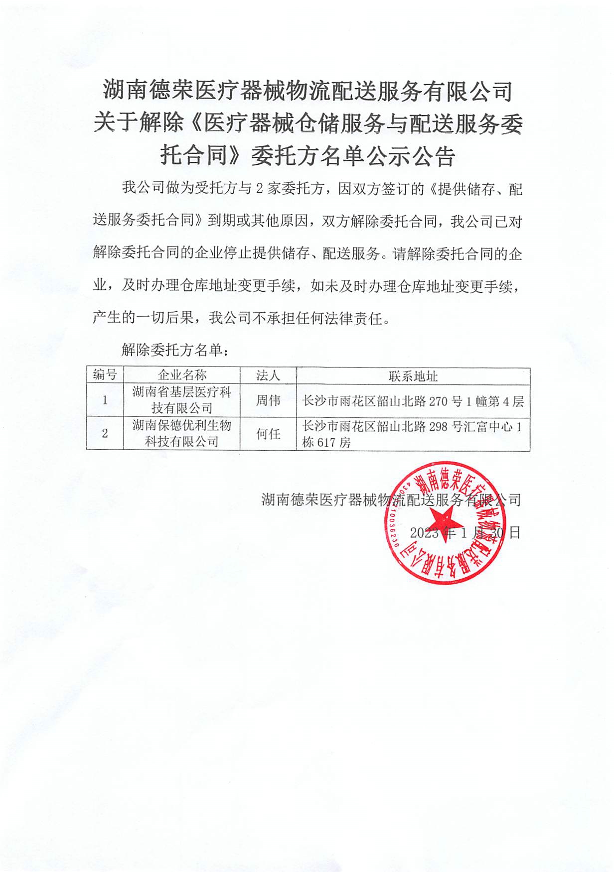 (盖章)关于停止合作的仓库委托业务公司公告20230130(1).jpg